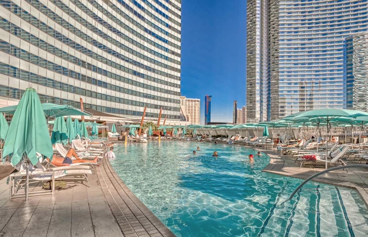 Vdara Studio Suite 011 Pool View Free Valet Parking Las Vegas Bagian luar foto